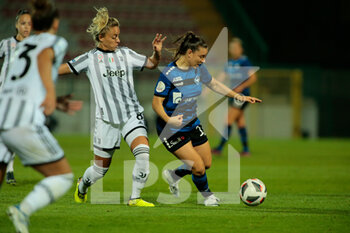 2022-09-28 - Cecilie Fløe Nielsen of HB Koge during the Women’s UEFA Champions League, Preliminary round, Seconda match between Juventus Women and Hb Koge, on 28 September 2022 at Moccagatta stadium in Alessandria, Italy. Photo Nderim Kaceli - JUVENTUS WOMEN VS KOGE - UEFA CHAMPIONS LEAGUE WOMEN - SOCCER