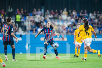 2022-10-19 - Nuria Rabano of FC Barcelona during the UEFA Women’s Champions League, Group D football match between FC Barcelona and SL Benfica on October 19, 2022 at Johan Cruyff Stadium in Barcelona, Spain - FOOTBALL - WOMEN'S CHAMPION'S LEAGUE - FC BARCELONA V SL BENFICA - UEFA CHAMPIONS LEAGUE WOMEN - SOCCER