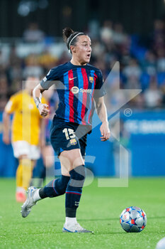 2022-10-19 - Lucy Bronze of FC Barcelona during the UEFA Women’s Champions League, Group D football match between FC Barcelona and SL Benfica on October 19, 2022 at Johan Cruyff Stadium in Barcelona, Spain - FOOTBALL - WOMEN'S CHAMPION'S LEAGUE - FC BARCELONA V SL BENFICA - UEFA CHAMPIONS LEAGUE WOMEN - SOCCER