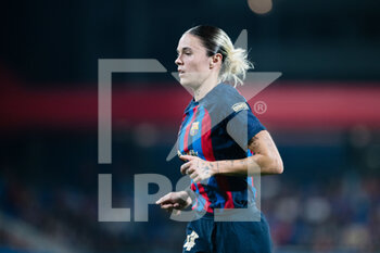 2022-10-19 - Maria Leon of FC Barcelona during the UEFA Women’s Champions League, Group D football match between FC Barcelona and SL Benfica on October 19, 2022 at Johan Cruyff Stadium in Barcelona, Spain - FOOTBALL - WOMEN'S CHAMPION'S LEAGUE - FC BARCELONA V SL BENFICA - UEFA CHAMPIONS LEAGUE WOMEN - SOCCER