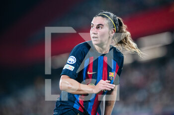 2022-10-19 - Mariona Caldenteny of FC Barcelona during the UEFA Women’s Champions League, Group D football match between FC Barcelona and SL Benfica on October 19, 2022 at Johan Cruyff Stadium in Barcelona, Spain - FOOTBALL - WOMEN'S CHAMPION'S LEAGUE - FC BARCELONA V SL BENFICA - UEFA CHAMPIONS LEAGUE WOMEN - SOCCER