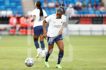 2022-10-26 - Kadidiatou Diani of PSG warms up during the UEFA Women’s Champions League, Group A football match between Real Madrid and Paris Saint-Germain on October 26, 2022 at Alfredo Di Stefano stadium in Valdebebas, Madrid, Spain - FOOTBALL - WOMEN'S CHAMPIONS LEAGUE - REAL MADRID V PARIS SG - UEFA CHAMPIONS LEAGUE WOMEN - SOCCER