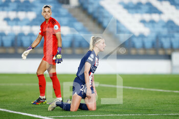 2022-10-26 - Jackie Groenen of PSG reacts during the UEFA Women’s Champions League, Group A football match between Real Madrid and Paris Saint-Germain on October 26, 2022 at Alfredo Di Stefano stadium in Valdebebas, Madrid, Spain - FOOTBALL - WOMEN'S CHAMPIONS LEAGUE - REAL MADRID V PARIS SG - UEFA CHAMPIONS LEAGUE WOMEN - SOCCER