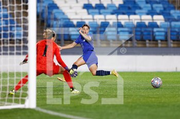 2022-12-08 - Samantha Kerr of Chelsea during the UEFA Women's Champions League, Group A, football match between Real Madrid and Chelsea on December 8, 2022 at Alfredo di Stefano stadium in Valdebebas near Madrid, Spain - FOOTBALL - WOMEN'S CHAMPIONS LEAGUE - REAL MADRID V CHELSEA - UEFA CHAMPIONS LEAGUE WOMEN - SOCCER