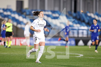 2022-12-08 - Ivana Andres of Real Madrid during the UEFA Women's Champions League, Group A, football match between Real Madrid and Chelsea on December 8, 2022 at Alfredo di Stefano stadium in Valdebebas near Madrid, Spain - FOOTBALL - WOMEN'S CHAMPIONS LEAGUE - REAL MADRID V CHELSEA - UEFA CHAMPIONS LEAGUE WOMEN - SOCCER