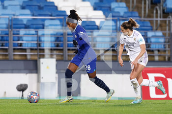 2022-12-08 - Kadeisha Buchanan of Chelsea during the UEFA Women's Champions League, Group A, football match between Real Madrid and Chelsea on December 8, 2022 at Alfredo di Stefano stadium in Valdebebas near Madrid, Spain - FOOTBALL - WOMEN'S CHAMPIONS LEAGUE - REAL MADRID V CHELSEA - UEFA CHAMPIONS LEAGUE WOMEN - SOCCER