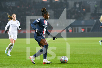 2022-12-16 - Sandy Baltimore of PSG during the UEFA Women's Champions League, Group A football match between Paris Saint-Germain and Real Madrid on December 16, 2022 at Parc des Princes stadium in Paris, France - FOOTBALL - WOMEN'S CHAMPIONS LEAGUE - PARIS SG V REAL MADRID - UEFA CHAMPIONS LEAGUE WOMEN - SOCCER