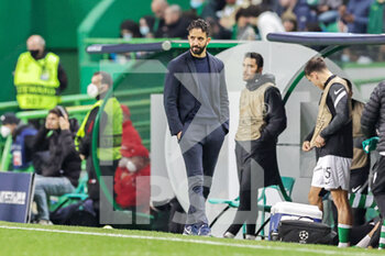 2022-02-15 - Ruben Amorim Head Coach of Sporting CP during the UEFA Champions League, round of 16, 1st leg football match between Sporting Lisbon and Manchester City on February 15 2022 at Estadio Jose Alvalade in Lisbon, Portugal - SPORTING LISBON VS MANCHESTER CITY - UEFA CHAMPIONS LEAGUE - SOCCER