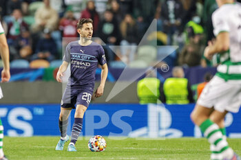 2022-02-15 - Bernardo Silva (20) of Manchester City during the UEFA Champions League, round of 16, 1st leg football match between Sporting Lisbon and Manchester City on February 15 2022 at Estadio Jose Alvalade in Lisbon, Portugal - SPORTING LISBON VS MANCHESTER CITY - UEFA CHAMPIONS LEAGUE - SOCCER