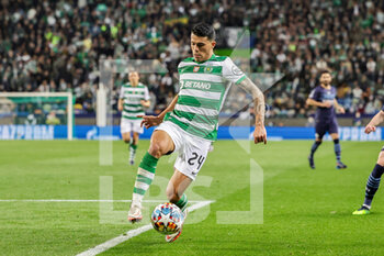 2022-02-15 - Pedro Porro (24) of Sporting CP during the UEFA Champions League, round of 16, 1st leg football match between Sporting Lisbon and Manchester City on February 15 2022 at Estadio Jose Alvalade in Lisbon, Portugal - SPORTING LISBON VS MANCHESTER CITY - UEFA CHAMPIONS LEAGUE - SOCCER