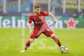 2022-02-16 - Liverpool midfielder Harvey Elliott during the UEFA Champions League, Round of 16, 1st leg football match between FC Internazionale and Liverpool FC on February 16, 2022 at San Siro Stadium in Milan, Italy - INTER - FC INTERNAZIONALE VS LIVERPOOL FC - UEFA CHAMPIONS LEAGUE - SOCCER