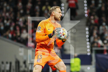 2022-02-23 - Jan Oblak of Atletico de Madrid during the UEFA Champions League, round of 16, 1st leg football match between Atletico de Madrid and Manchester United on February 23, 2022 in Madrid, Spain - ATLETICO DE MADRID VS MANCHESTER UNITED - UEFA CHAMPIONS LEAGUE - SOCCER