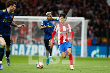 2022-02-23 - Joao Felix of Atletico de Madrid during the UEFA Champions League, round of 16, 1st leg football match between Atletico de Madrid and Manchester United on February 23, 2022 in Madrid, Spain - ATLETICO DE MADRID VS MANCHESTER UNITED - UEFA CHAMPIONS LEAGUE - SOCCER