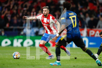 2022-02-23 - Hector Herrera of Atletico de Madrid during the UEFA Champions League, round of 16, 1st leg football match between Atletico de Madrid and Manchester United on February 23, 2022 in Madrid, Spain - ATLETICO DE MADRID VS MANCHESTER UNITED - UEFA CHAMPIONS LEAGUE - SOCCER