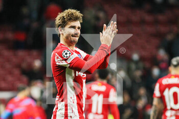 2022-02-23 - Antoine Griezmann of Atletico de Madrid after the UEFA Champions League, round of 16, 1st leg football match between Atletico de Madrid and Manchester United on February 23, 2022 in Madrid, Spain - ATLETICO DE MADRID VS MANCHESTER UNITED - UEFA CHAMPIONS LEAGUE - SOCCER