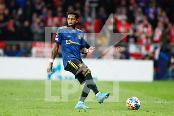 2022-02-23 - Fred of Manchester United during the UEFA Champions League, round of 16, 1st leg football match between Atletico de Madrid and Manchester United on February 23, 2022 in Madrid, Spain - ATLETICO DE MADRID VS MANCHESTER UNITED - UEFA CHAMPIONS LEAGUE - SOCCER