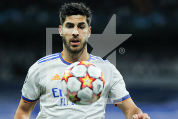 2022-03-09 - Marco Asensio of Real Madrid during the UEFA Champions League, Round of 16, 2nd leg football match between Real Madrid and Paris Saint-Germain on March 9, 2022 at Santiago Bernabeu stadium in Madrid, Spain - REAL MADRID VS PARIS SAINT-GERMAIN - UEFA CHAMPIONS LEAGUE - SOCCER