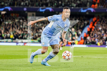 2022-03-09 - Gabriel Jesus (9) of Manchester City during the UEFA Champions League, Round of 16, 2nd leg football match between Manchester City and Sporting Lisbon on March 9, 2022 at the Etihad Stadium in Manchester, England - MANCHESTER CITY VS SPORTING LISBON - UEFA CHAMPIONS LEAGUE - SOCCER