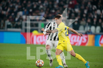 2022-03-16 - Yeremy Pino of Villareal Cf during the UEFA Champions League, Round of 16, 2nd leg football match between Juventus FC and Villarreal CF on March 16, 2022 at Allianz Stadium in Turin, Italy - JUVENTUS FC VS VILLAREAL FC - UEFA CHAMPIONS LEAGUE - SOCCER