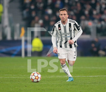 2022-03-16 - Melo Arthur of Juventus Fc during the UEFA Champions League, Round of 16, 2nd leg football match between Juventus FC and Villarreal CF on March 16, 2022 at Allianz Stadium in Turin, Italy - JUVENTUS FC VS VILLAREAL FC - UEFA CHAMPIONS LEAGUE - SOCCER