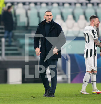 2022-03-16 - Leonardo Bonucci of Juventus Fc during the UEFA Champions League, Round of 16, 2nd leg football match between Juventus FC and Villarreal CF on March 16, 2022 at Allianz Stadium in Turin, Italy - JUVENTUS FC VS VILLAREAL FC - UEFA CHAMPIONS LEAGUE - SOCCER