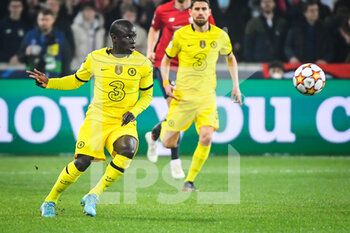 2022-03-16 - N'Golo KANTE of Chelsea during the UEFA Champions League, Round of 16, 2nd leg football match between LOSC Lille and Chelsea on March 16, 2022 at Pierre Mauroy stadium in Villeneuve-d'Ascq, France - LOSC LILLE VS CHELSEA - UEFA CHAMPIONS LEAGUE - SOCCER