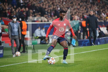 2022-03-16 - Jonathan Bamba Losc during the UEFA Champions League, Round of 16, 2nd leg football match between LOSC Lille and Chelsea on March 16, 2022 at Pierre Mauroy stadium in Villeneuve-d'Ascq, France - LOSC LILLE VS CHELSEA - UEFA CHAMPIONS LEAGUE - SOCCER