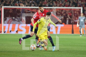 2022-03-16 - Kai Havertz Chelsea during the UEFA Champions League, Round of 16, 2nd leg football match between LOSC Lille and Chelsea on March 16, 2022 at Pierre Mauroy stadium in Villeneuve-d'Ascq, France - LOSC LILLE VS CHELSEA - UEFA CHAMPIONS LEAGUE - SOCCER