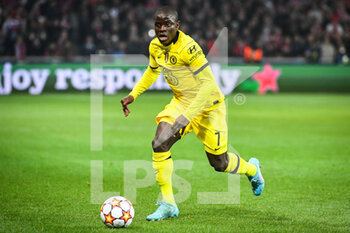 2022-03-16 - N'Golo KANTE of Chelsea during the UEFA Champions League, Round of 16, 2nd leg football match between LOSC Lille and Chelsea on March 16, 2022 at Pierre Mauroy stadium in Villeneuve-d'Ascq, France - LOSC LILLE VS CHELSEA - UEFA CHAMPIONS LEAGUE - SOCCER