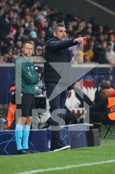 2022-03-16 - Jocelyn Gourvennec coach Losc during the UEFA Champions League, Round of 16, 2nd leg football match between LOSC Lille and Chelsea on March 16, 2022 at Pierre Mauroy stadium in Villeneuve-d'Ascq, France - LOSC LILLE VS CHELSEA - UEFA CHAMPIONS LEAGUE - SOCCER