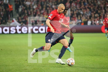 2022-03-16 - Burak Yilmaz Losc during the UEFA Champions League, Round of 16, 2nd leg football match between LOSC Lille and Chelsea on March 16, 2022 at Pierre Mauroy stadium in Villeneuve-d'Ascq, France - LOSC LILLE VS CHELSEA - UEFA CHAMPIONS LEAGUE - SOCCER