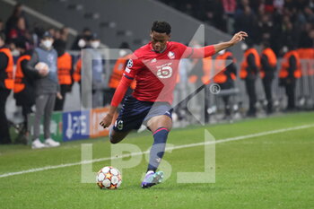 2022-03-16 - Jonathan David Losc during the UEFA Champions League, Round of 16, 2nd leg football match between LOSC Lille and Chelsea on March 16, 2022 at Pierre Mauroy stadium in Villeneuve-d'Ascq, France - LOSC LILLE VS CHELSEA - UEFA CHAMPIONS LEAGUE - SOCCER