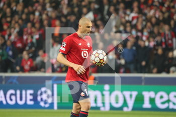 2022-03-16 - Burak Yilmaz Losc during the UEFA Champions League, Round of 16, 2nd leg football match between LOSC Lille and Chelsea on March 16, 2022 at Pierre Mauroy stadium in Villeneuve-d'Ascq, France - LOSC LILLE VS CHELSEA - UEFA CHAMPIONS LEAGUE - SOCCER