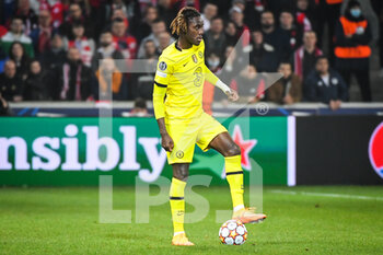 2022-03-16 - Trevoh CHALOBAH of Chelsea during the UEFA Champions League, Round of 16, 2nd leg football match between LOSC Lille and Chelsea on March 16, 2022 at Pierre Mauroy stadium in Villeneuve-d'Ascq, France - LOSC LILLE VS CHELSEA - UEFA CHAMPIONS LEAGUE - SOCCER