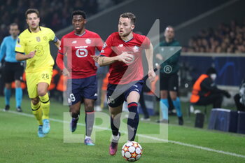 2022-03-16 - Gabriel Gudmundsson Losc during the UEFA Champions League, Round of 16, 2nd leg football match between LOSC Lille and Chelsea on March 16, 2022 at Pierre Mauroy stadium in Villeneuve-d'Ascq, France - LOSC LILLE VS CHELSEA - UEFA CHAMPIONS LEAGUE - SOCCER