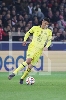 2022-03-16 - Tiago Silva Chelsea during the UEFA Champions League, Round of 16, 2nd leg football match between LOSC Lille and Chelsea on March 16, 2022 at Pierre Mauroy stadium in Villeneuve-d'Ascq, France - LOSC LILLE VS CHELSEA - UEFA CHAMPIONS LEAGUE - SOCCER