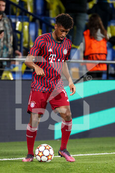 2022-04-06 - Kingsley Coman (Bayern Munich) - VILLARREAL FC VS BAYERN MUNICH - UEFA CHAMPIONS LEAGUE - SOCCER
