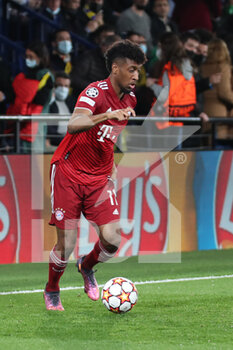 2022-04-06 - Kingsley Coman (Bayern Munich) in action - VILLARREAL FC VS BAYERN MUNICH - UEFA CHAMPIONS LEAGUE - SOCCER