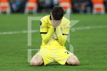2022-04-12 - Kai Havertz of Chelsea reacts during the UEFA Champions League, Quarter-finals, 2nd leg football match between Real Madrid and Chelsea on april 12, 2022 at Santiago Bernabeu stadium in Madrid, Spain - REAL MADRID VS CHELSEA - UEFA CHAMPIONS LEAGUE - SOCCER
