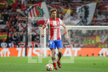 2022-04-13 - Marcos Llorente of Atletico de Madrid during the UEFA Champions League, Quarter-finals, 2nd leg football match between Atletico de Madrid and Manchester City on April 13, 2022 at Wanda Metropolitano stadium in Madrid, Spain - ATLETICO DE MADRID VS MANCHESTER CITY - UEFA CHAMPIONS LEAGUE - SOCCER