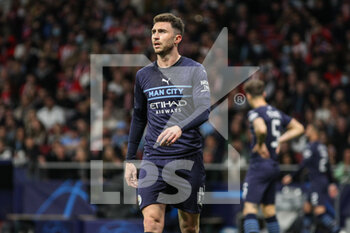 2022-04-13 - Aymeric Laporte of Manchester City during the UEFA Champions League, Quarter-finals, 2nd leg football match between Atletico de Madrid and Manchester City on April 13, 2022 at Wanda Metropolitano stadium in Madrid, Spain - ATLETICO DE MADRID VS MANCHESTER CITY - UEFA CHAMPIONS LEAGUE - SOCCER