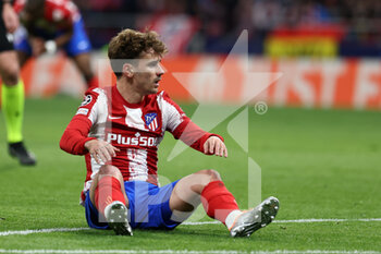 2022-04-13 - Antoine Griezmann of Atletico de Madrid during the UEFA Champions League, Quarter-finals, 2nd leg football match between Atletico de Madrid and Manchester City on April 13, 2022 at Wanda Metropolitano stadium in Madrid, Spain - ATLETICO DE MADRID VS MANCHESTER CITY - UEFA CHAMPIONS LEAGUE - SOCCER
