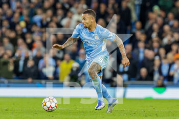 2022-04-26 - Gabriel Jesus (9) of Manchester City during the UEFA Champions League, Semi-finals, 1st leg football match between Manchester City and Real Madrid on April 26, 2022 at the Etihad Stadium in Manchester, England - MANCHESTER CITY VS REAL MADRID - UEFA CHAMPIONS LEAGUE - SOCCER