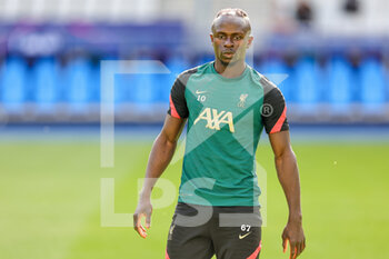 2022-05-27 - Sadio Mane (10) of Liverpool during the training of the teams ahead of the UEFA Champions League Final football match on May 27, 2022 at Stade de France in Saint-Denis near Paris, France - FOOTBALL - CHAMPIONS LEAGUE - FINAL - TRAINING - UEFA CHAMPIONS LEAGUE - SOCCER