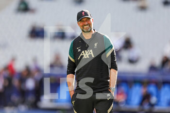 2022-05-27 - Jurgen Klopp Head Coach of Liverpool during the training of the teams ahead of the UEFA Champions League Final football match on May 27, 2022 at Stade de France in Saint-Denis near Paris, France - FOOTBALL - CHAMPIONS LEAGUE - FINAL - TRAINING - UEFA CHAMPIONS LEAGUE - SOCCER