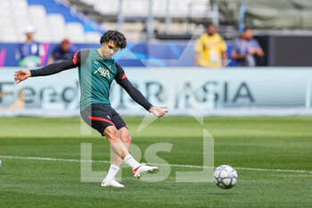 2022-05-27 - Trent Alexander-Arnold (66) of Liverpool during the training of the teams ahead of the UEFA Champions League Final football match on May 27, 2022 at Stade de France in Saint-Denis near Paris, France - FOOTBALL - CHAMPIONS LEAGUE - FINAL - TRAINING - UEFA CHAMPIONS LEAGUE - SOCCER