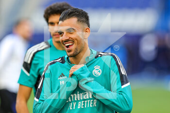 2022-05-27 - Dani Ceballos (19) of Real Madrid during the training of the teams ahead of the UEFA Champions League Final football match on May 27, 2022 at Stade de France in Saint-Denis near Paris, France - FOOTBALL - CHAMPIONS LEAGUE - FINAL - TRAINING - UEFA CHAMPIONS LEAGUE - SOCCER