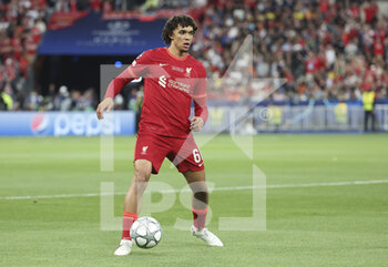 2022-05-28 - Trent Alexander-Arnold of Liverpool during the UEFA Champions League Final football match between Liverpool FC and Real Madrid CF on May 28, 2022 at Stade de France in Saint-Denis near Paris, France - FOOTBALL - CHAMPIONS LEAGUE - FINAL - LIVERPOOL V REAL MADRID - UEFA CHAMPIONS LEAGUE - SOCCER