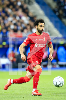 2022-05-28 - PARIS, FRANCE - MAY 28: Mohamed Salah of Liverpool runs with the ball during the UEFA Champions League final match between Liverpool FC and Real Madrid at Stade de France on May 28, 2022 in Paris, France. - LIVERPOOL FC V REAL MADRID - UEFA CHAMPIONS LEAGUE FINAL 2021/22 - UEFA CHAMPIONS LEAGUE - SOCCER
