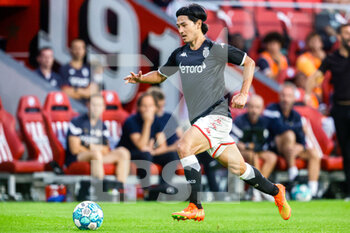 2022-08-09 - Takumi Minamino of AS Monaco during the UEFA Champions League, Third qualifying round, 2nd leg football match between PSV Eindhoven and AS Monaco on August 9, 2022 at Philips Stadion in Eindhoven, Netherlands - FOOTBALL - CHAMPIONS LEAGUE - PSV EINDHOVEN V MONACO - UEFA CHAMPIONS LEAGUE - SOCCER